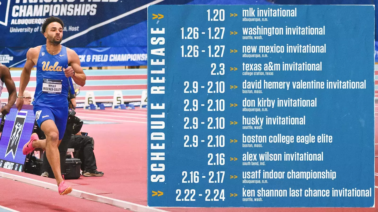 Ucla Track And Field Schedule 2025