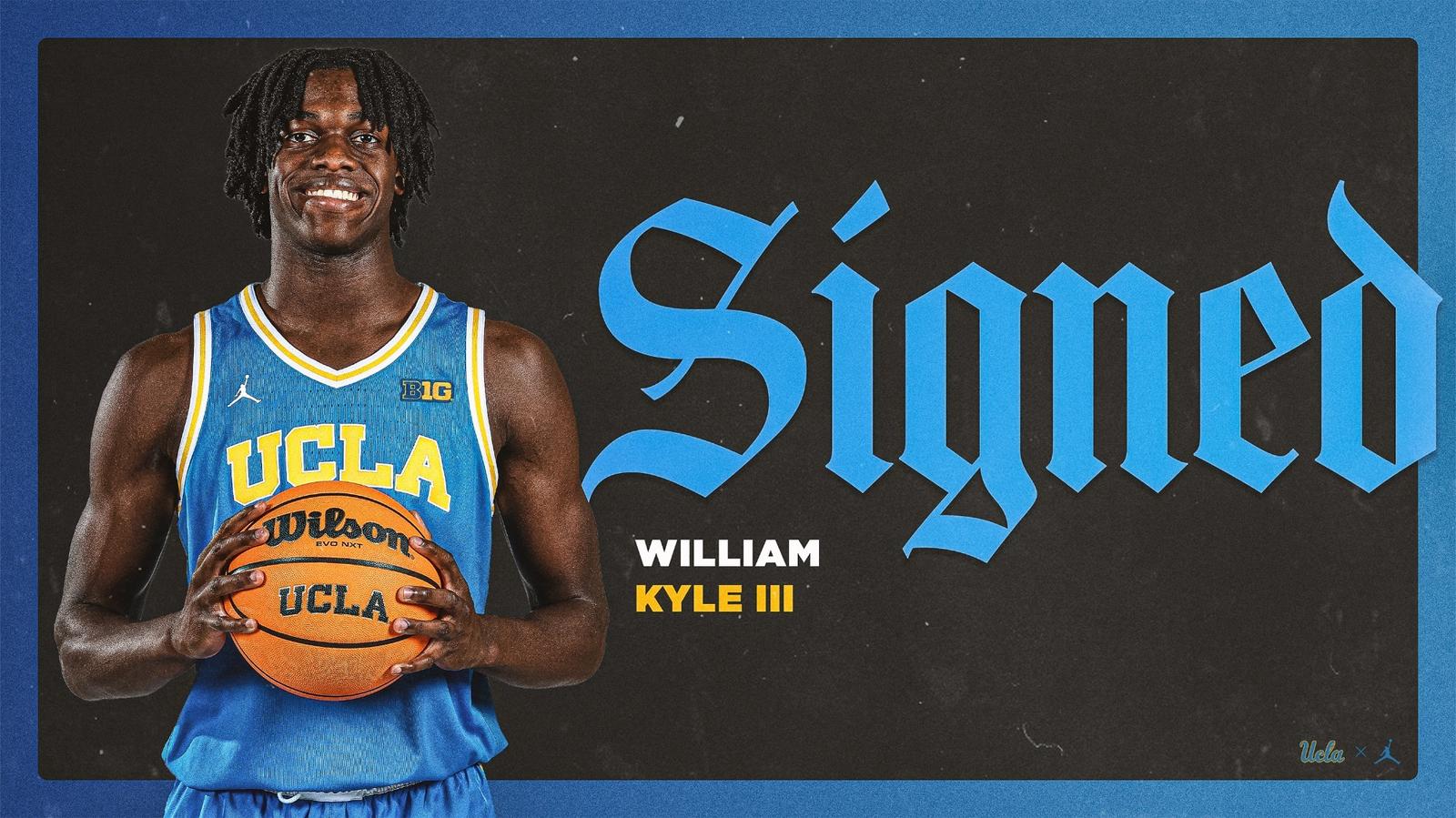 Men's basketball signs William Kyle III