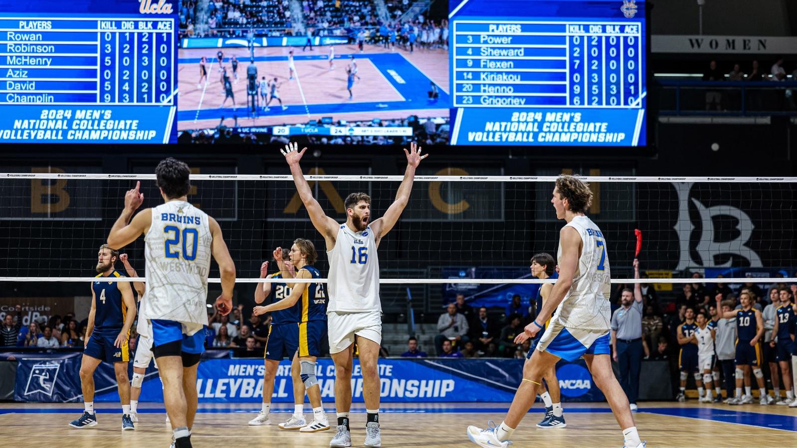UCLA Men’s Volleyball Defeats UC Irvine to Reach NCAA Championship Title Match