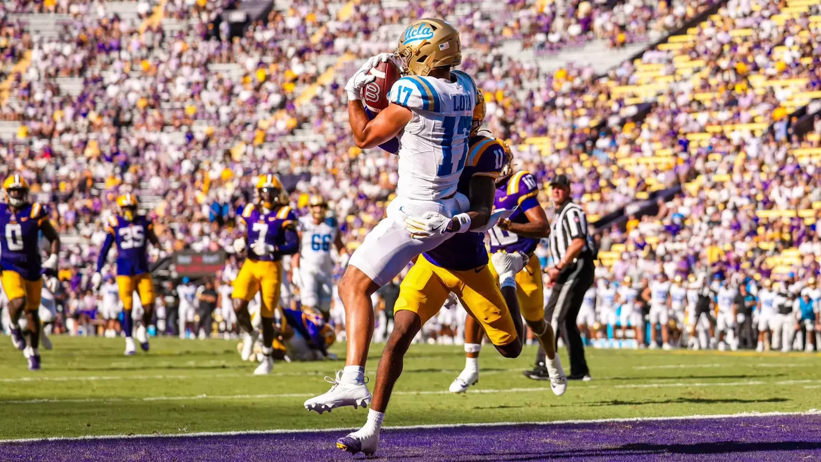 UCLA Football cai para o nº 16 LSU, 34-17
 #ÚltimasNotícias