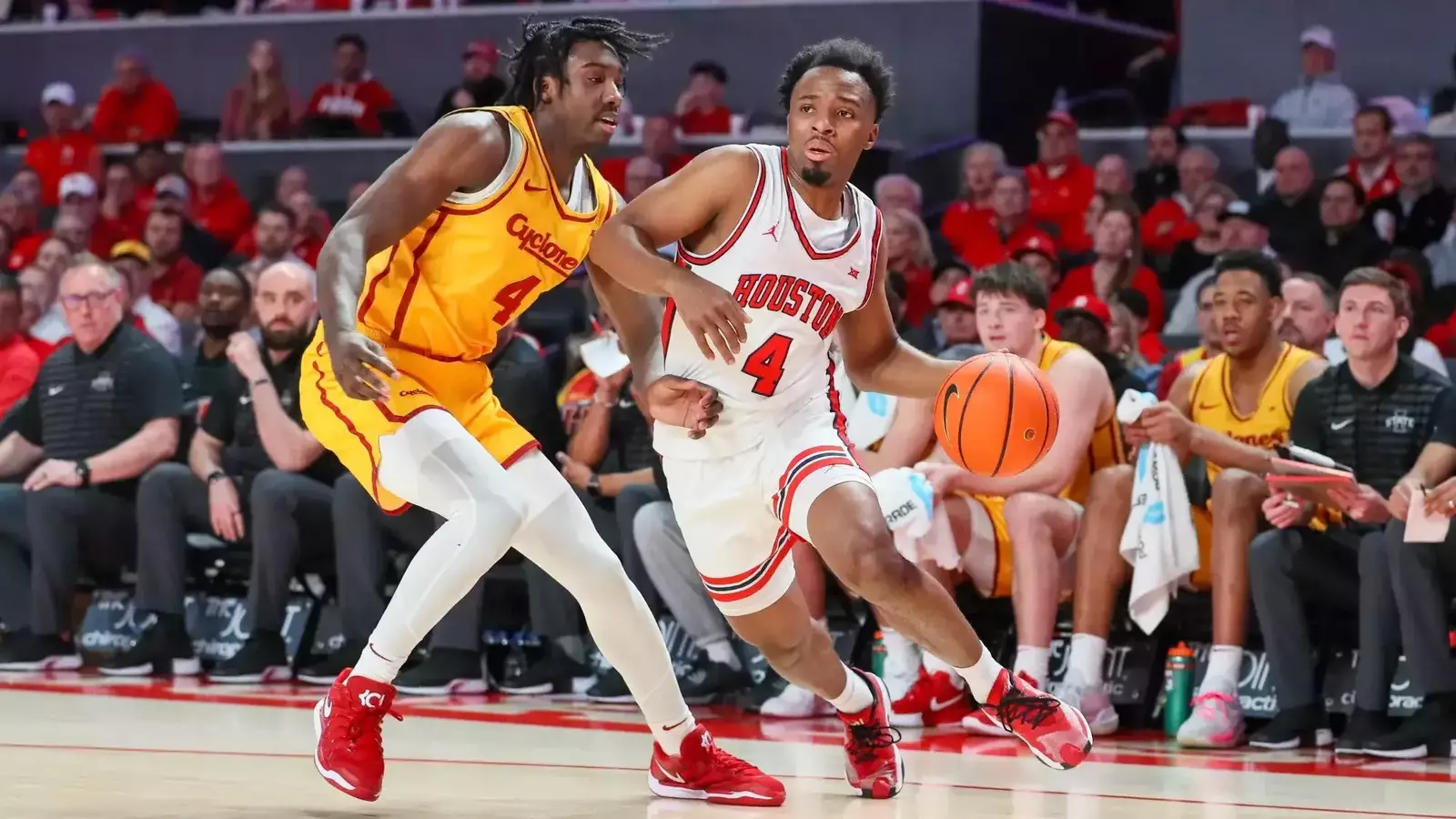 #5/5 Men’s Basketball Takes Top-10 Win Over #8/8 Iowa State – University of Houston Athletics