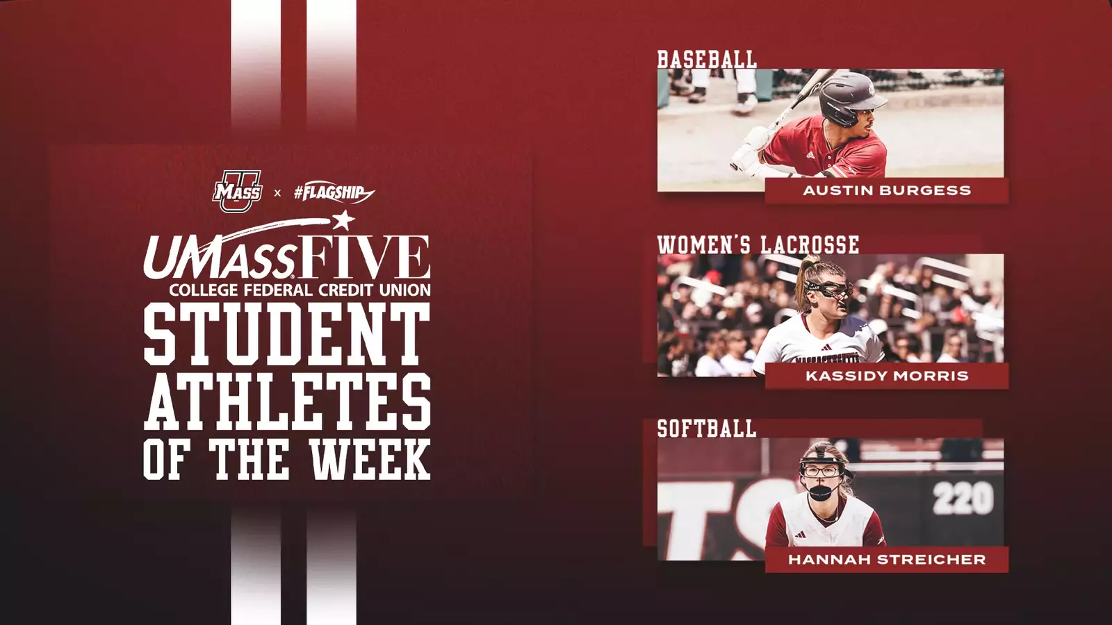 Trio Earns UMass Student-Athletes Of The Week Honors - University of ...