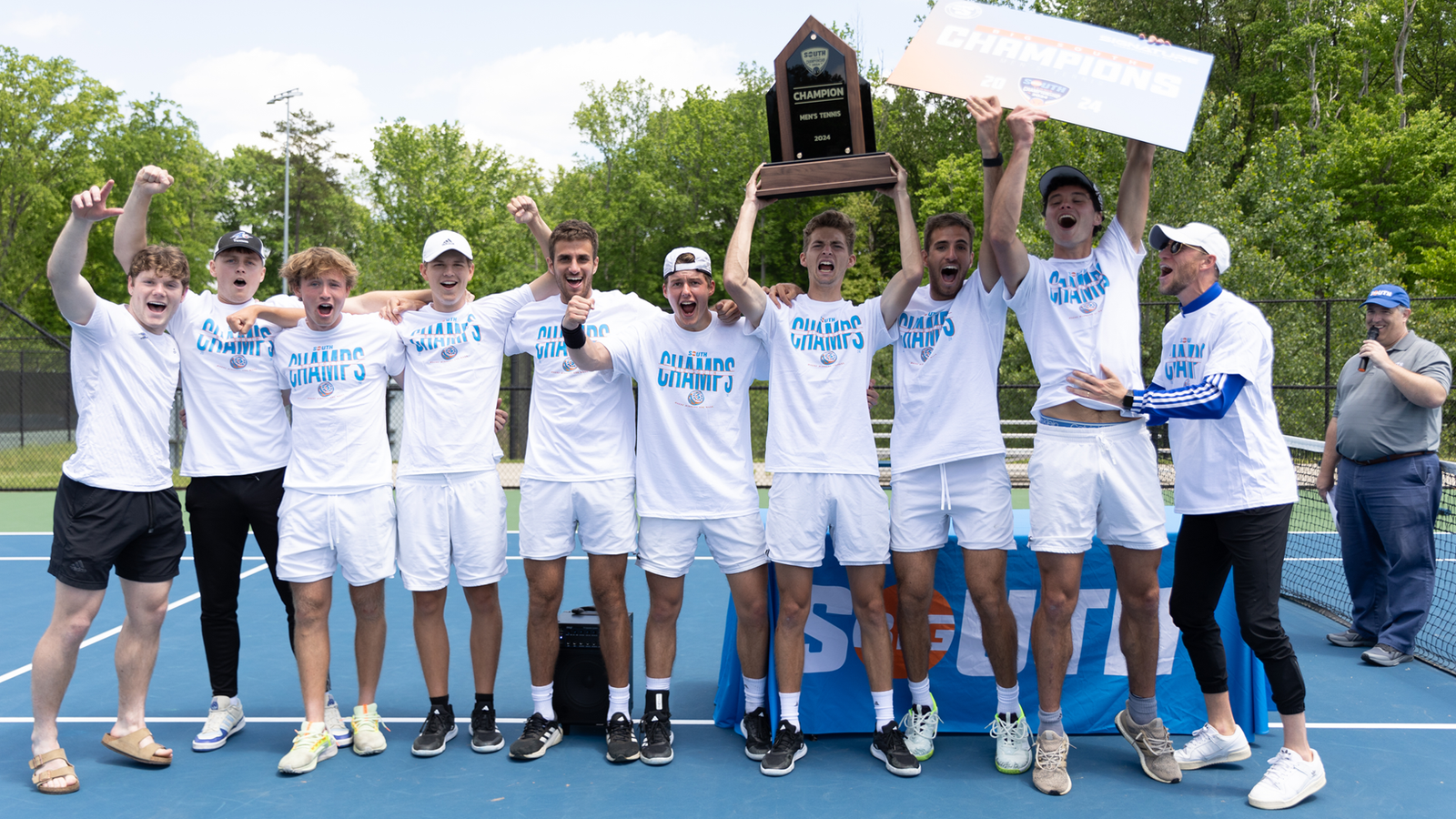 CHAMPIONS! Asheville Captures Big South Conference Men’s Tennis Championship