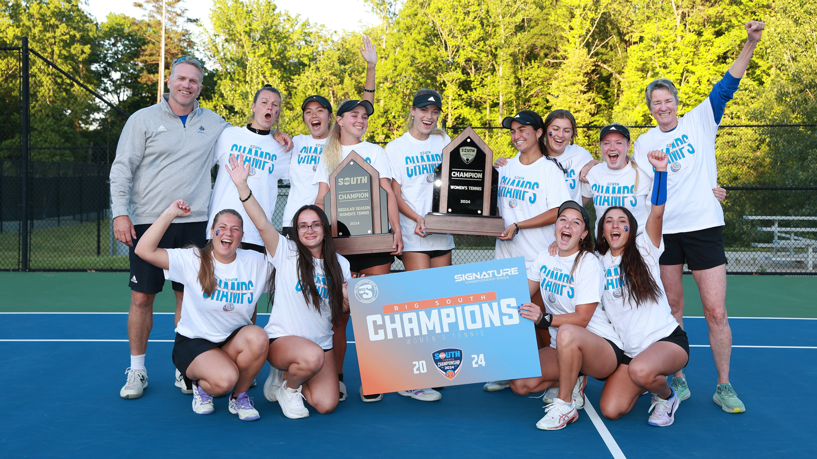 CHAMPIONS! Asheville Women’s Tennis Wins Big South Conference Championship