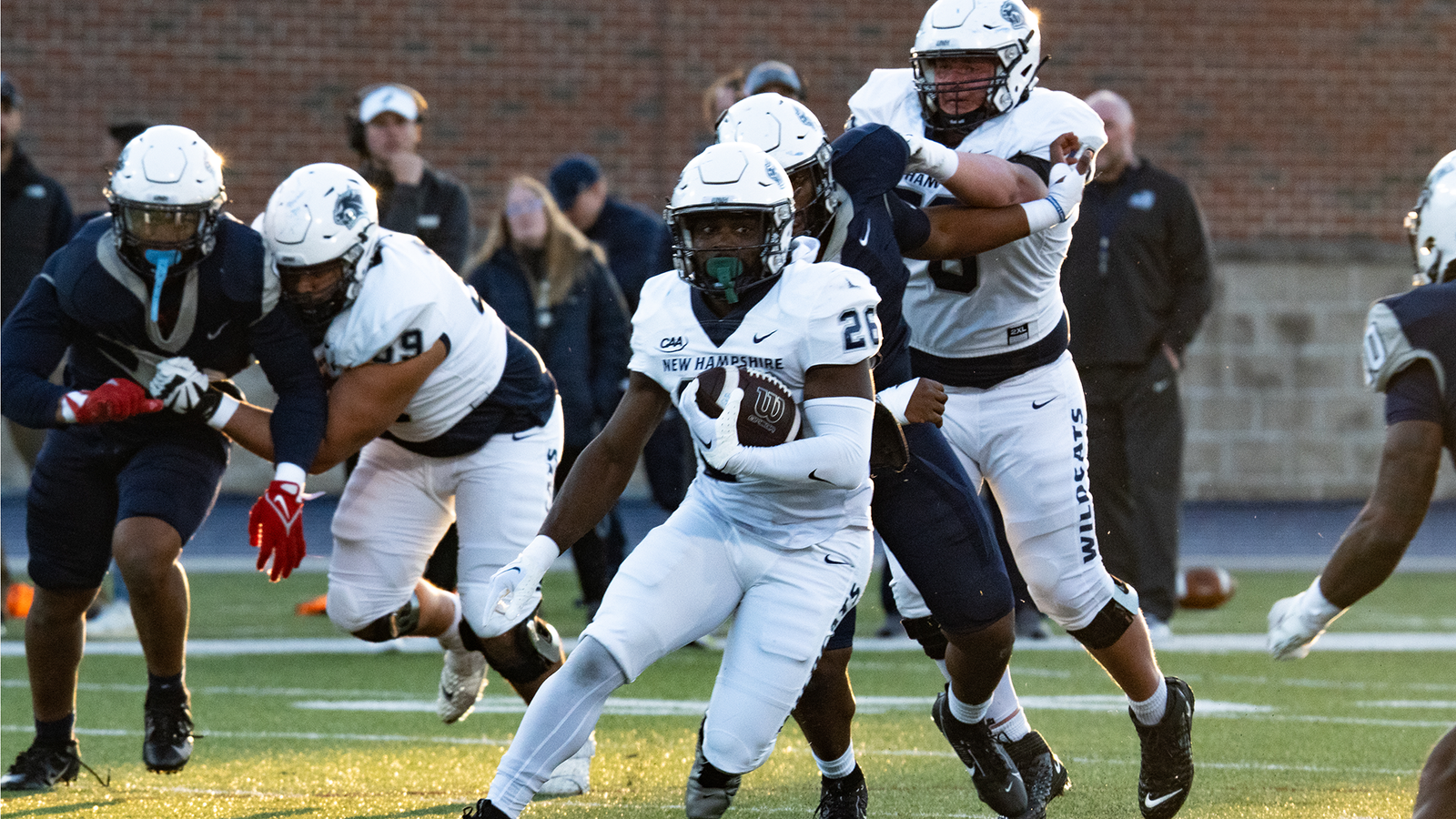 Morgan Throws for Three Touchdowns in Blue/White Spring Game