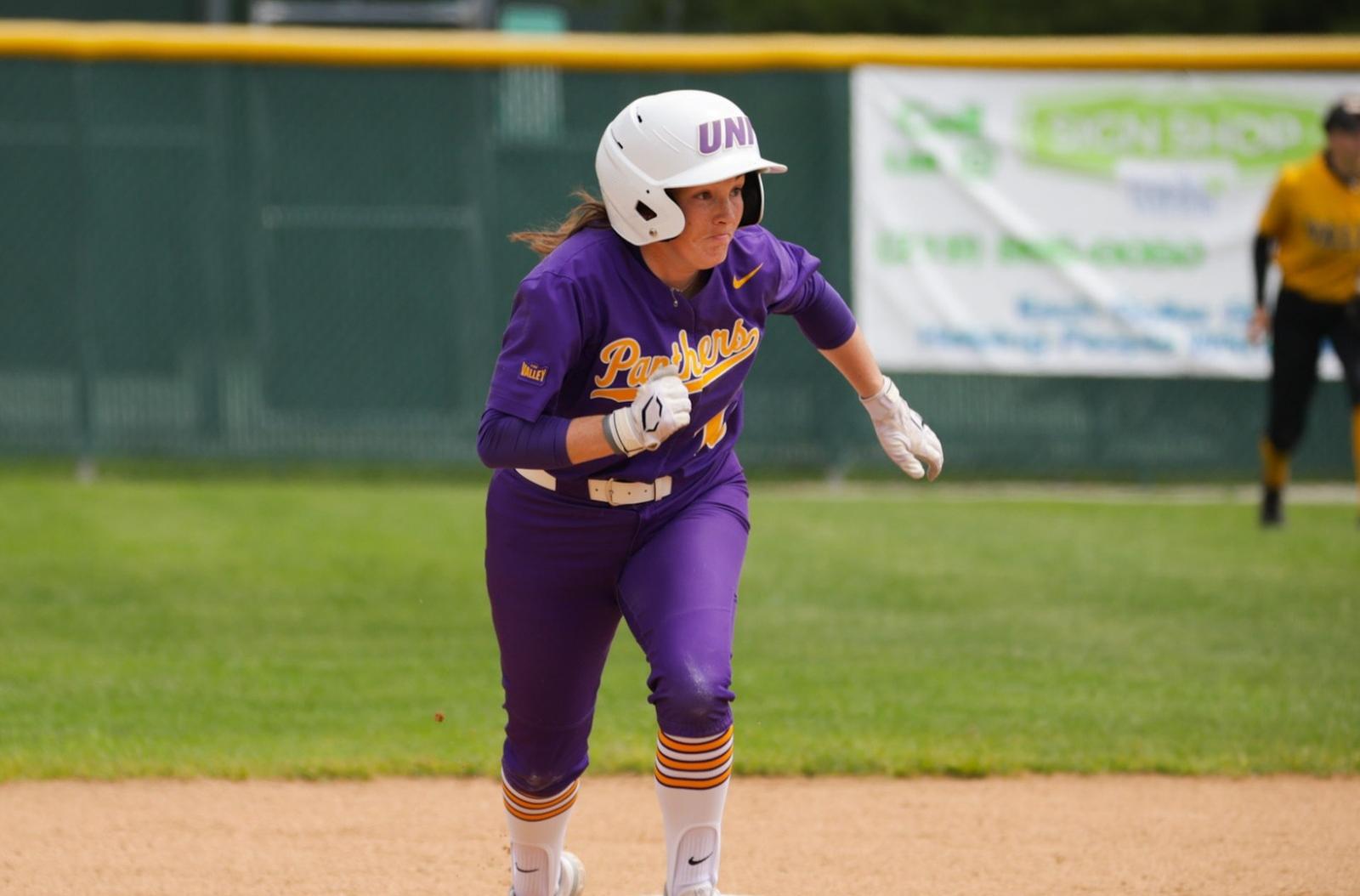 UNI softball victorious in extra-inning thriller against Valparaiso in MVC action