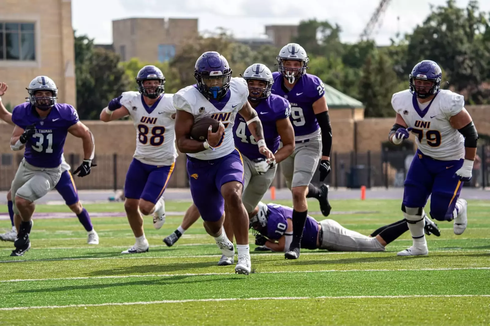 Late offense pushes Panthers past Tommies - UNI Athletics