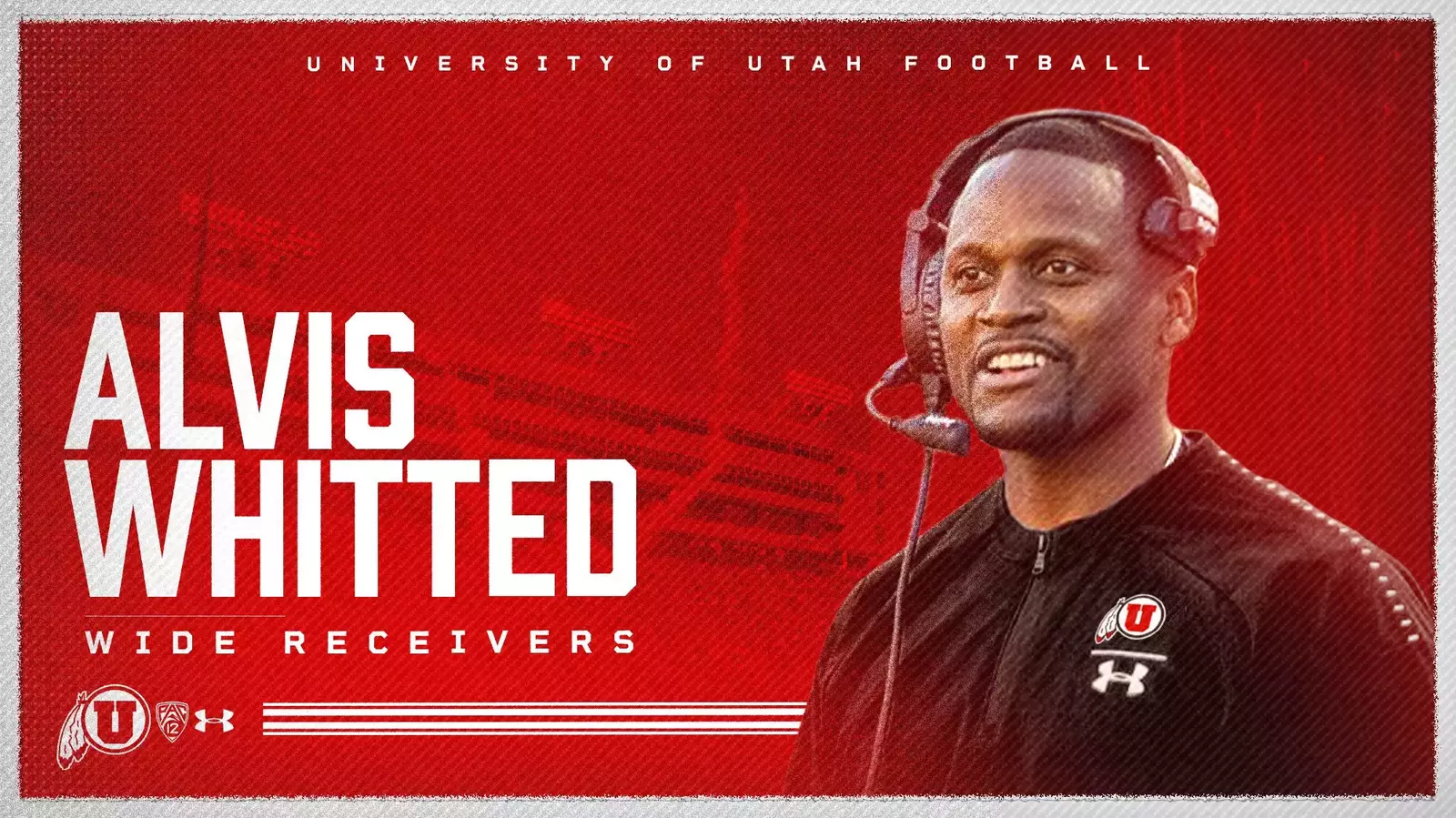 Utah Football Announces Alvis Whitted As Wide Receivers Coach - University of Utah Athletics