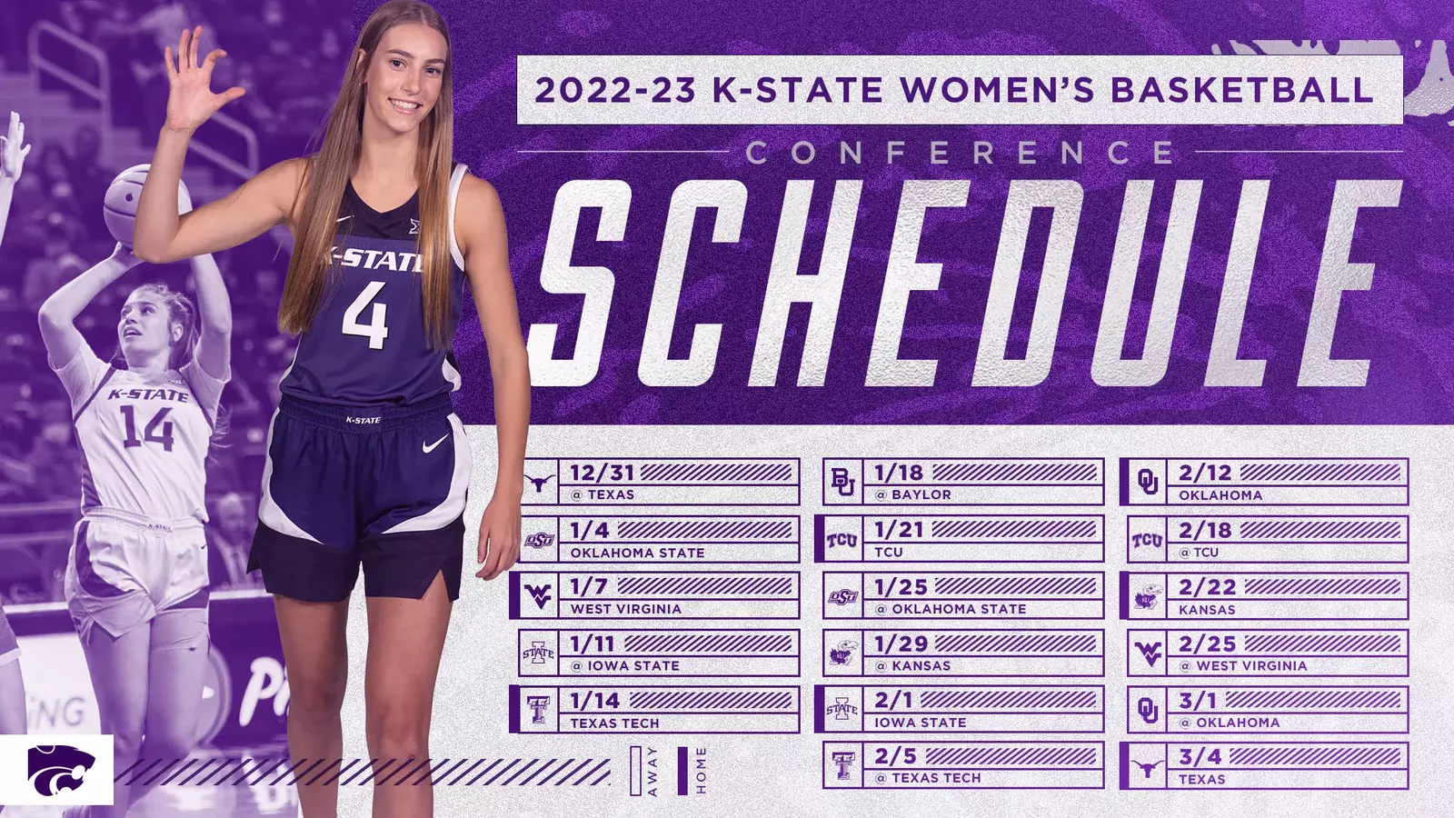 K-State Announces 2022-23 Women's Basketball Big 12 Schedule - Kansas State University Athletics k-state-announces-2022-23-women-s-basketball-big-12-schedule-kansas-state-university-athletics