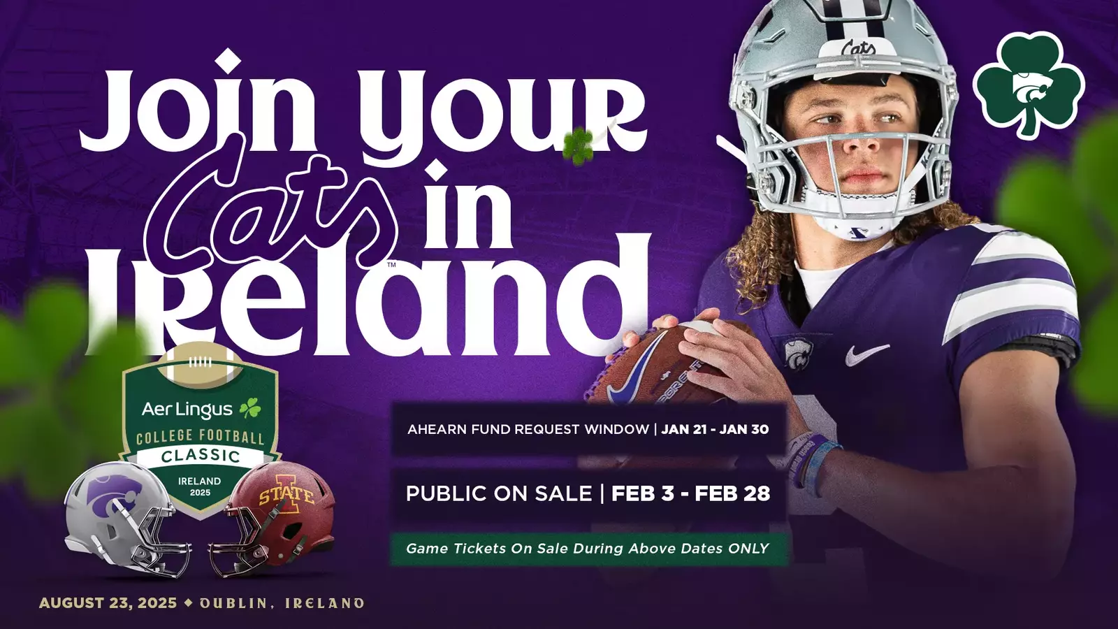 Tickets for Aer Lingus College Football Classic on Sale Soon BVM Sports