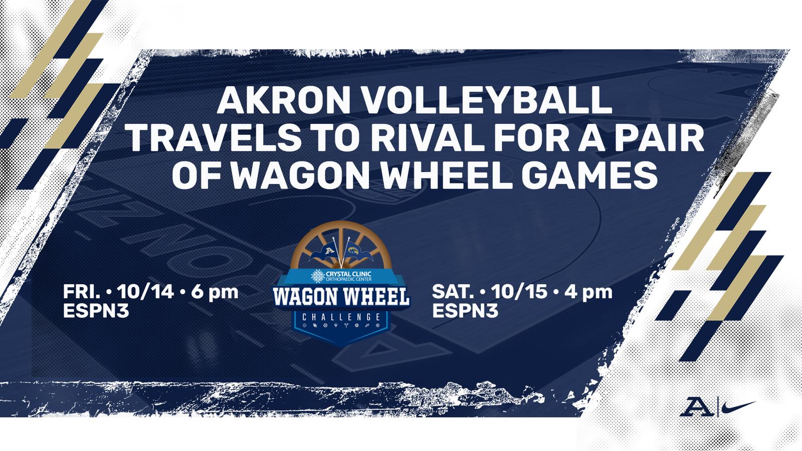 Akron Battles Rival on the road for Crystal Clinic Wagon Wheel Points ...