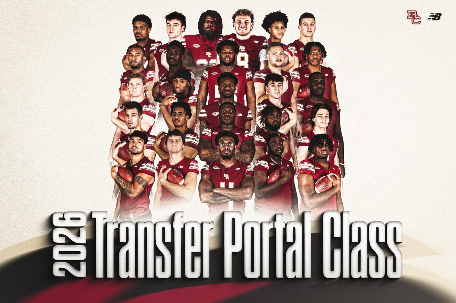 Transfer Class Boston College Football Announces 2026 Transfer Portal Class - Boston ...