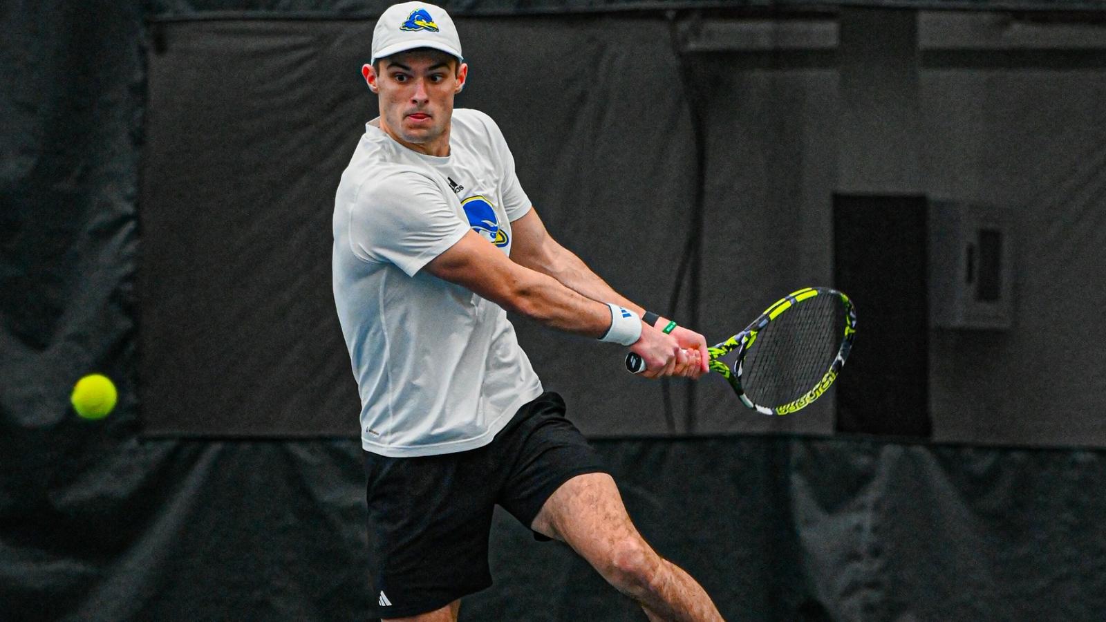 Jake Delaney No. 32 Men’s Tennis Stays Undefeated with 5-2 Decision Over Navy ...