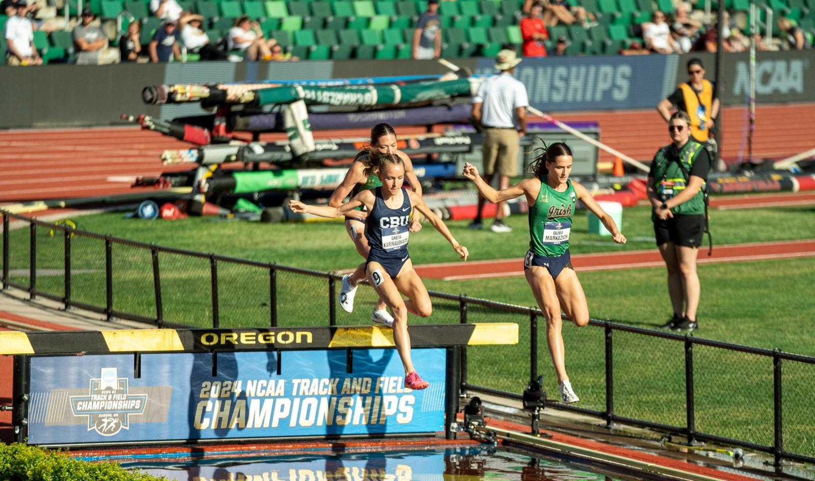 Kaylee Mitchell Karinauskaite Qualifies Her Way to the Steeplechase Finals on Day 2 ...