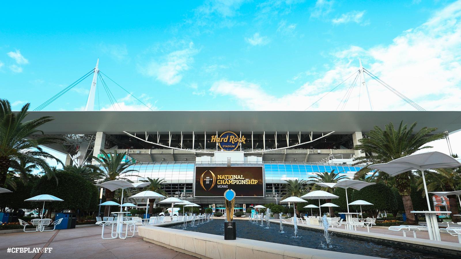 Cfp Selection College Football Playoff and Miami Preparing to Host Complete Weekend ...