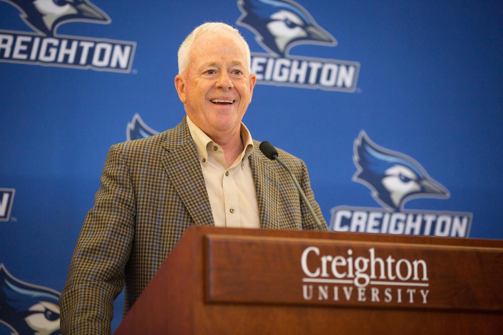 Prof. Bruce Rasmussen Statement from Creighton University Director of Athletics Bruce ...