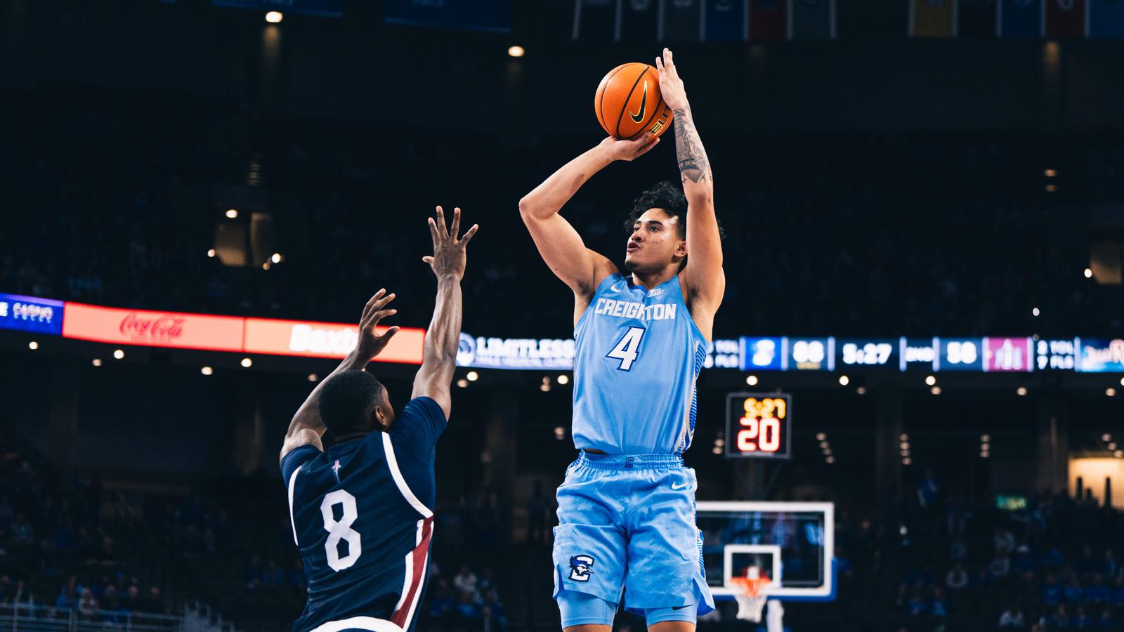 #14 Men's Basketball Hosts Huskies on Wednesday - Creighton University ...