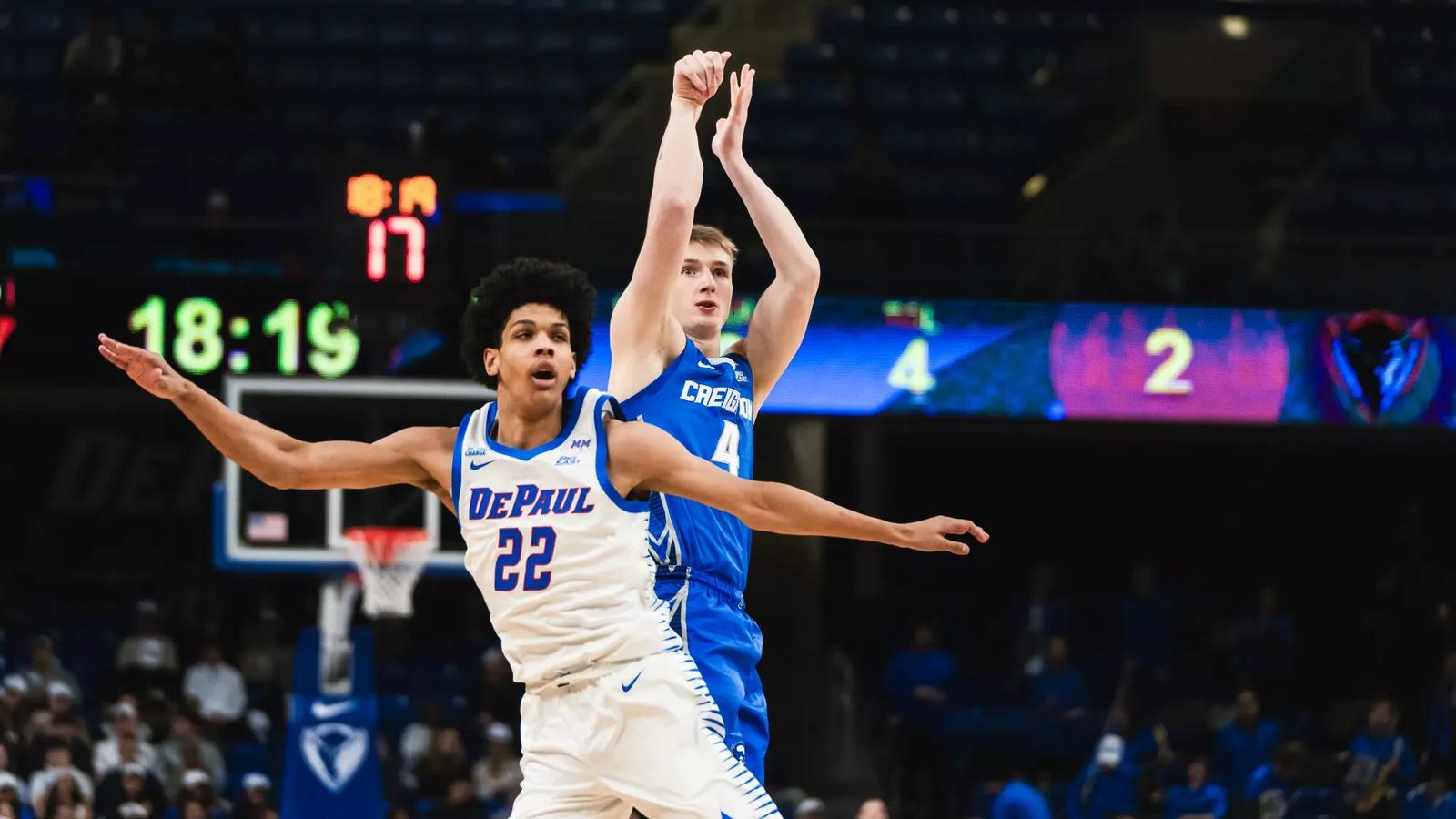 Men's Basketball Drops Nailbiter at DePaul - Creighton University Athletics