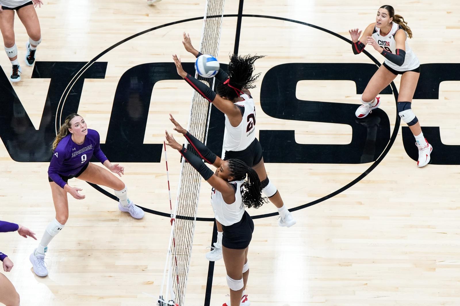 CSUN Drops Non-Conference Match to Lipscomb in Four Sets - CSUN Athletics