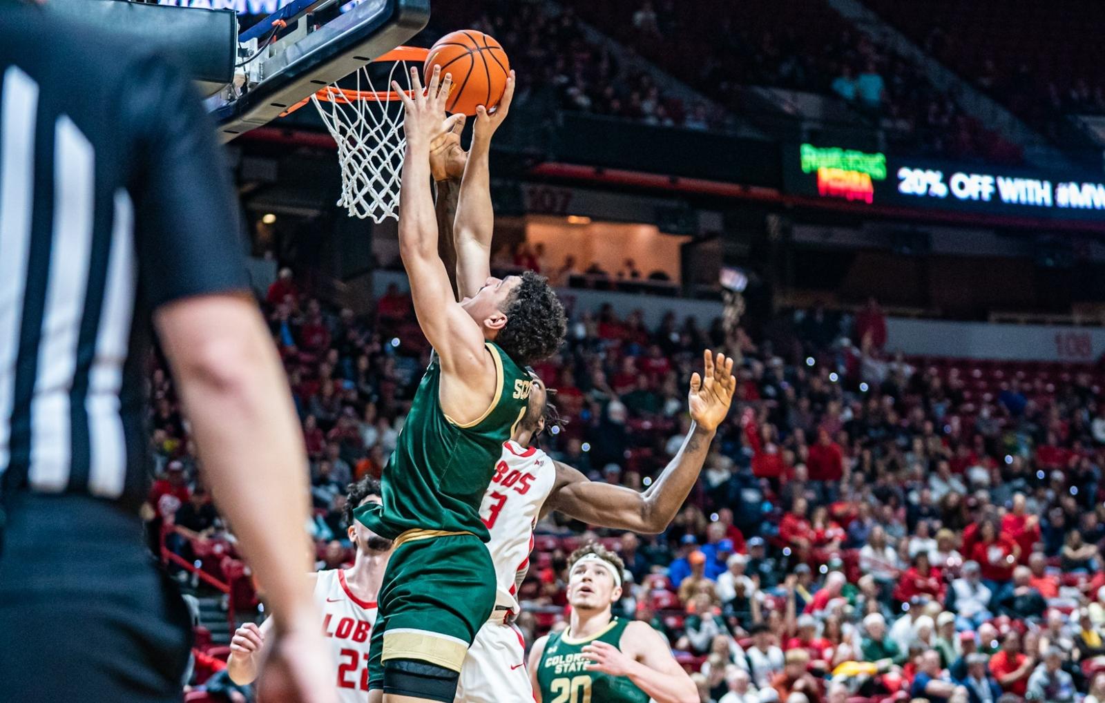Lobos Rush Lobos Rush Rams Out of Vegas - Colorado State Athletics