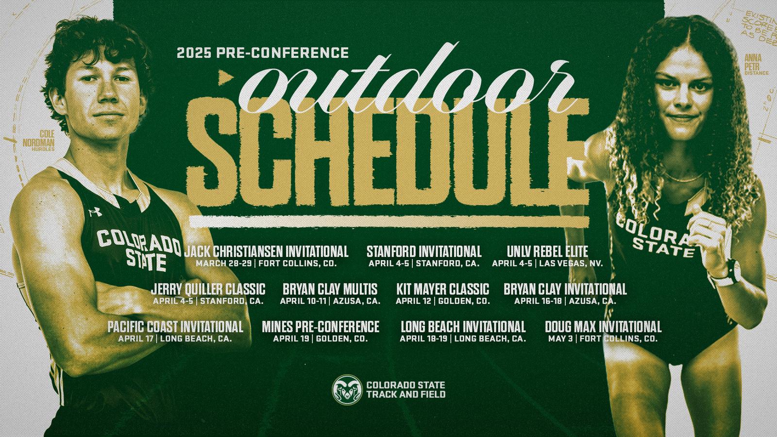 Csu On Rack CSU Announces Outdoor Track & Field Schedule - Colorado State Athletics