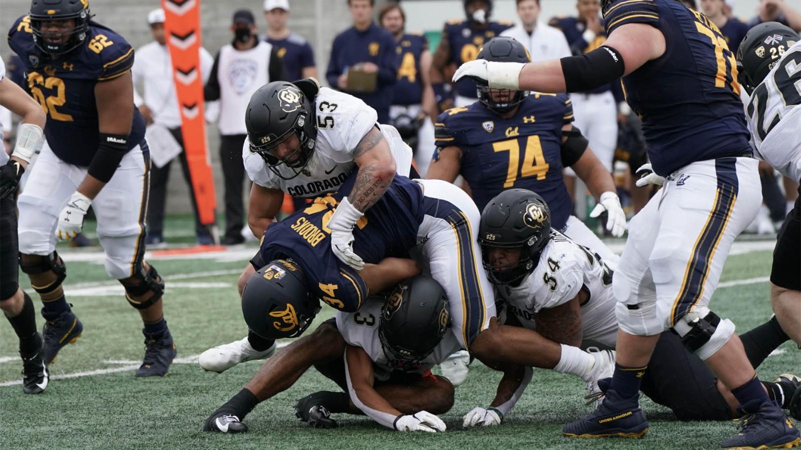 Caleb Mathis Buffs Struggle On Road, Fall To Bears - University of Colorado Athletics