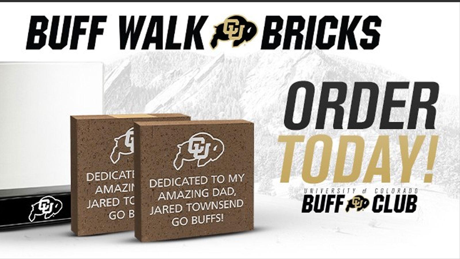 Buff Walk Bricks Campaign Set to Return to Folsom Field - University of ...