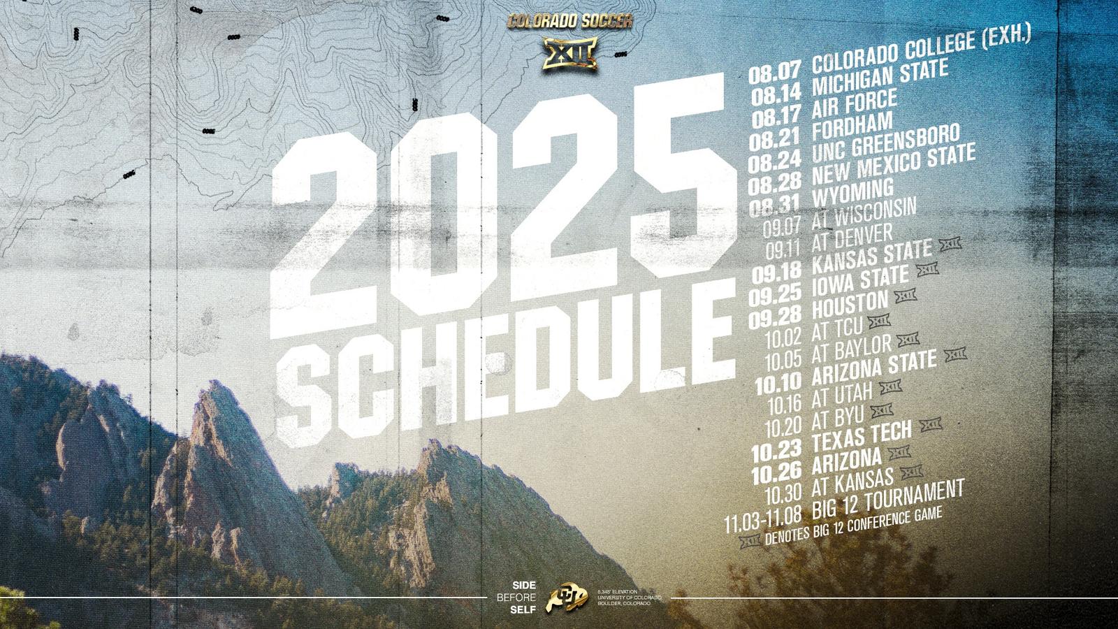 Colorado Big 12 Announce 2025 Soccer Schedule University Of Colorado colorado-big-12-announce-2025-soccer-schedule-university-of-colorado