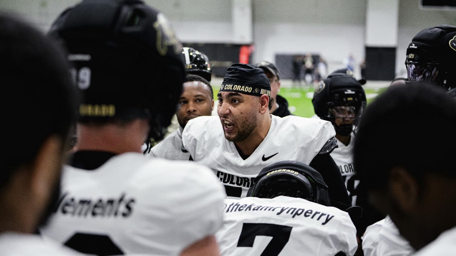 Drew Ferrando Colorado Continues Building Identity Up Front In Spring Practice ...