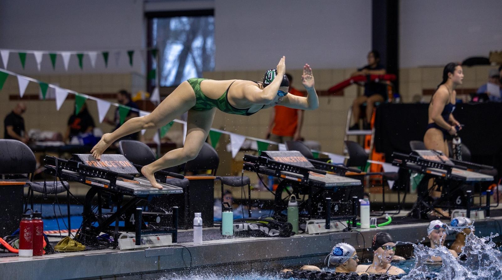 Elizabeth Savetsky Swim New Team Record Highlights Day 1 of Ivy Championships - Dartmouth ...