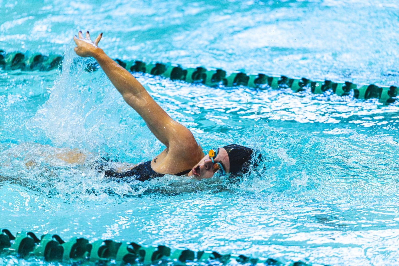 Carly Reed Swimmer Big Green Breaks 200 Medley Relay Record to Open Ivy Championship ...