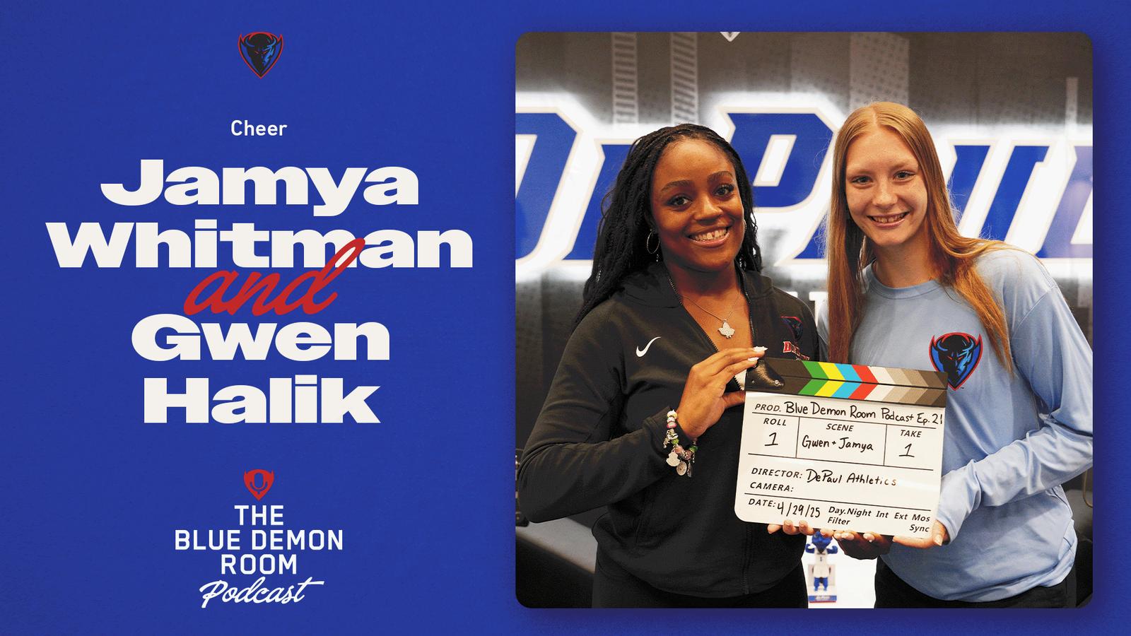 Jamya Reeves Blue Demon Room Podcast: Episode 21 - Jamya Whitman and Gwen Halik ...
