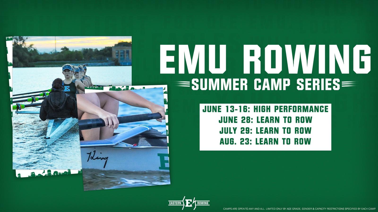Rowing Announces Summer Camp Series - Eastern Michigan University Athletics