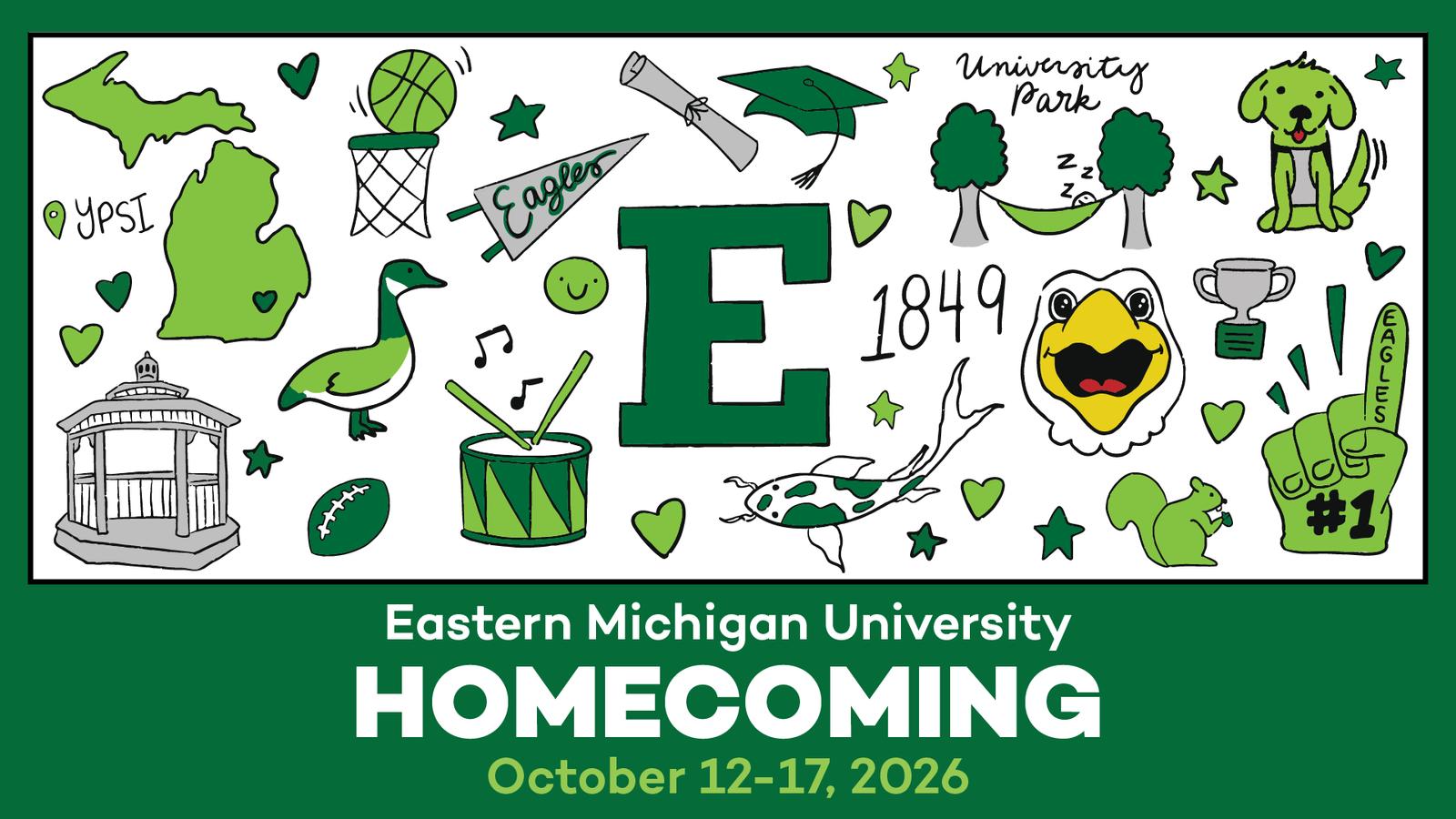Emu Group Homecoming 2026: All Roads Lead to Rynearson - Eastern Michigan ...