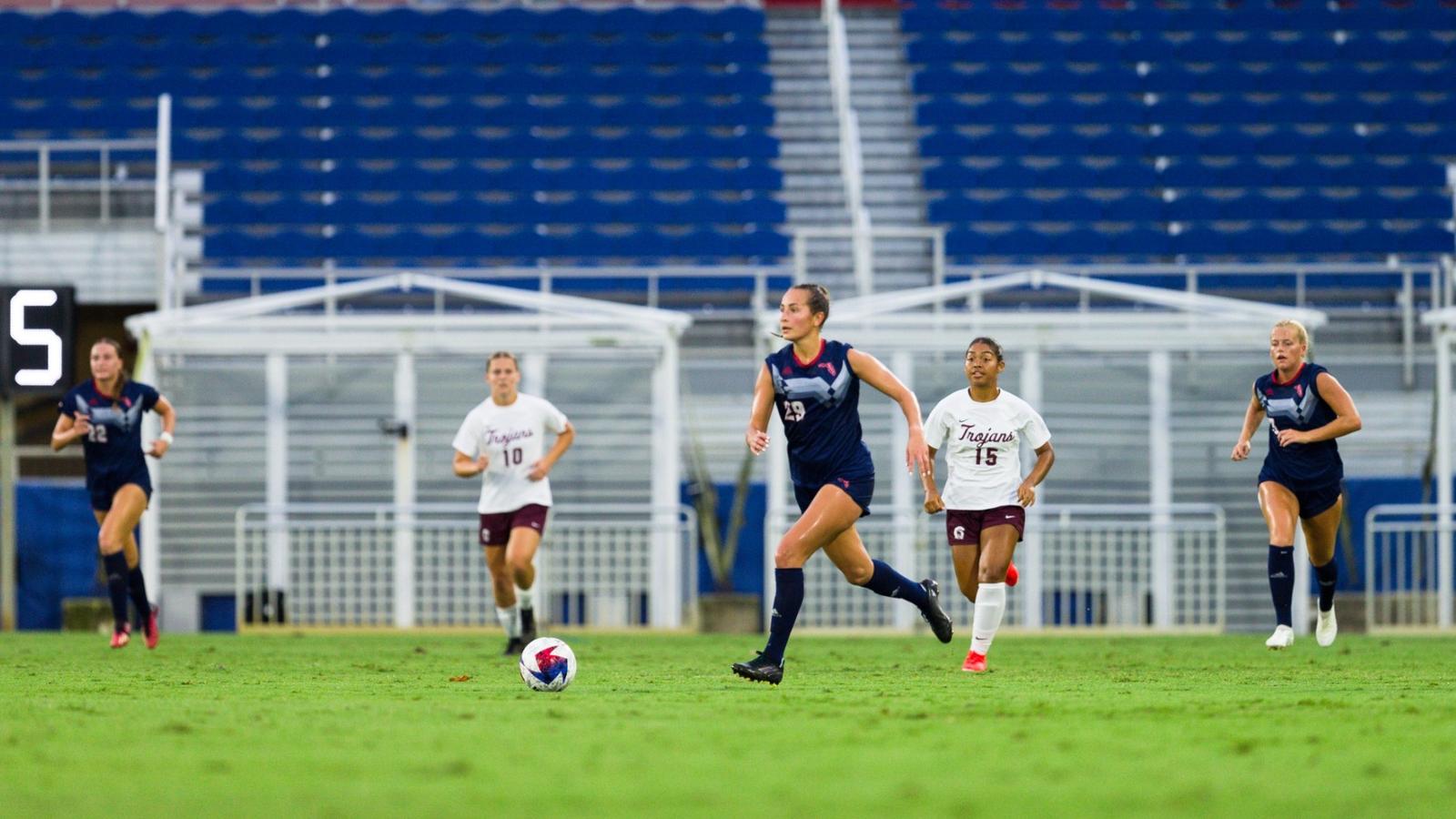 Julie Reed Florida Late Goal From Setsma Wins the Match for Florida Atlantic - Florida ...