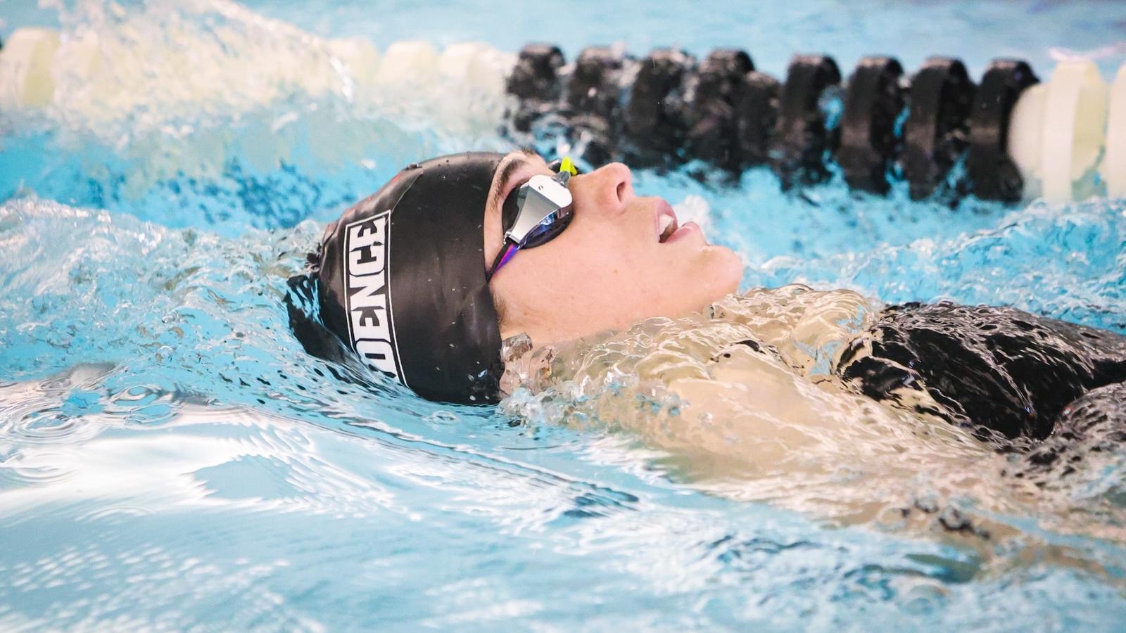 Carly Reed Swimmer Women's Swimming & Diving Team Hosts Rhode Island In Dual Meet Action ...