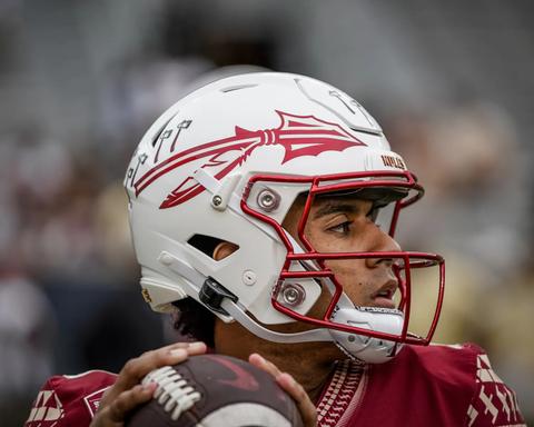 Fsu Helmet Sticker Pattern Fsu Pro Combat Helmet Stickers