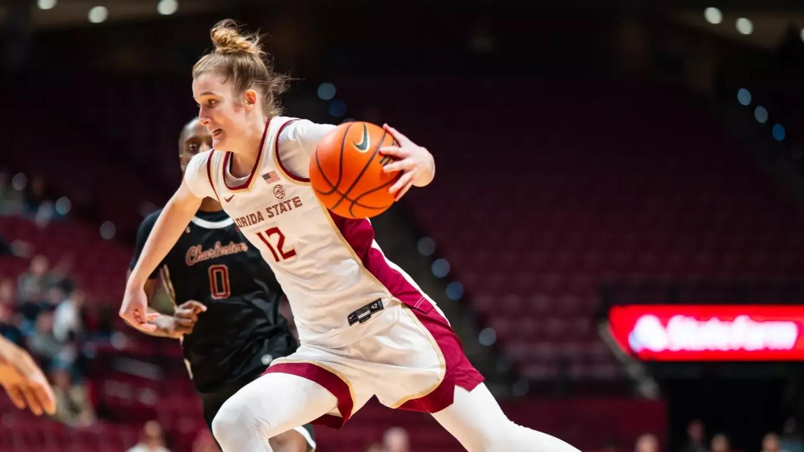 Emma Risch Risch Leads Noles with 18 Points vs. Charleston - Florida State University