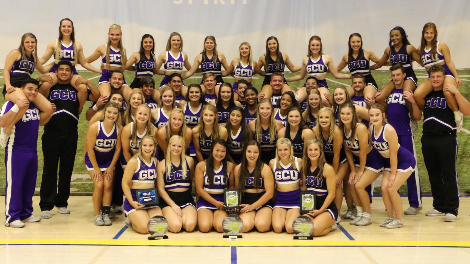 Gcu Wolves Cheer wins go beyond competition - Grand Canyon University Athletics