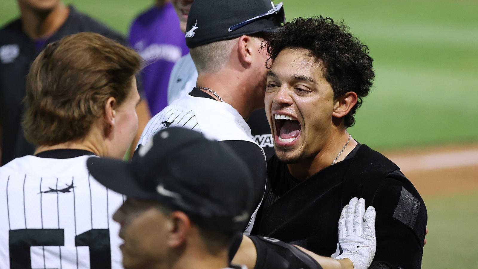 Anthony Colato Colato walks off CBU with home run - Grand Canyon University Athletics
