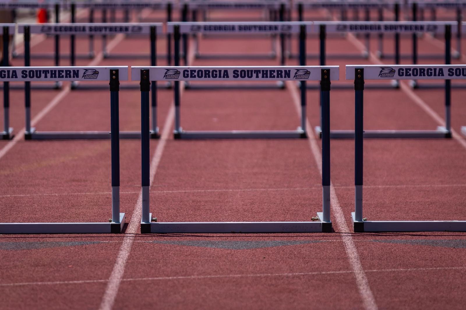 Continuous Tracks Sign Track and Field Signs Trio For 2025-26 - Georgia Southern University ...