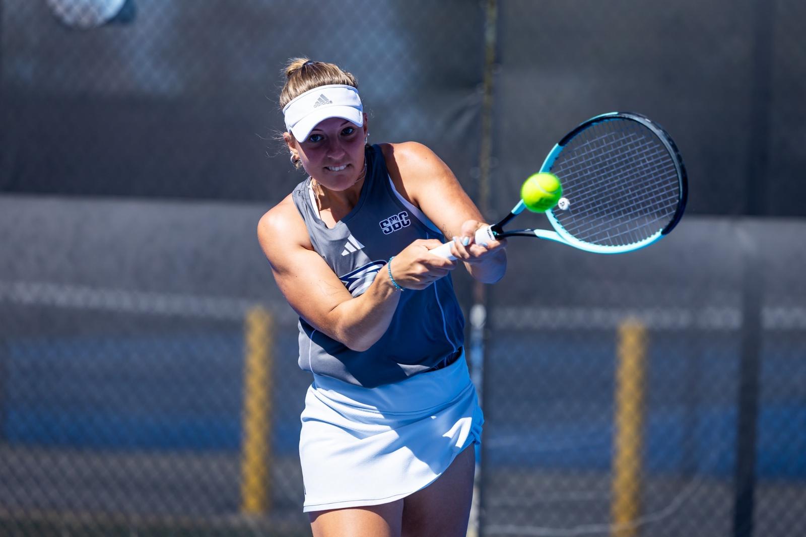 Hannah Remy Women's Tennis Downs Florida A&M, 4-1, On Thursday - Georgia Southern ...