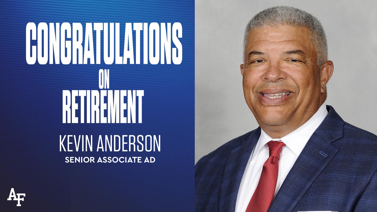 Associate Athletic Director Senior Associate Athletics Director Kevin Anderson announces retirement ...