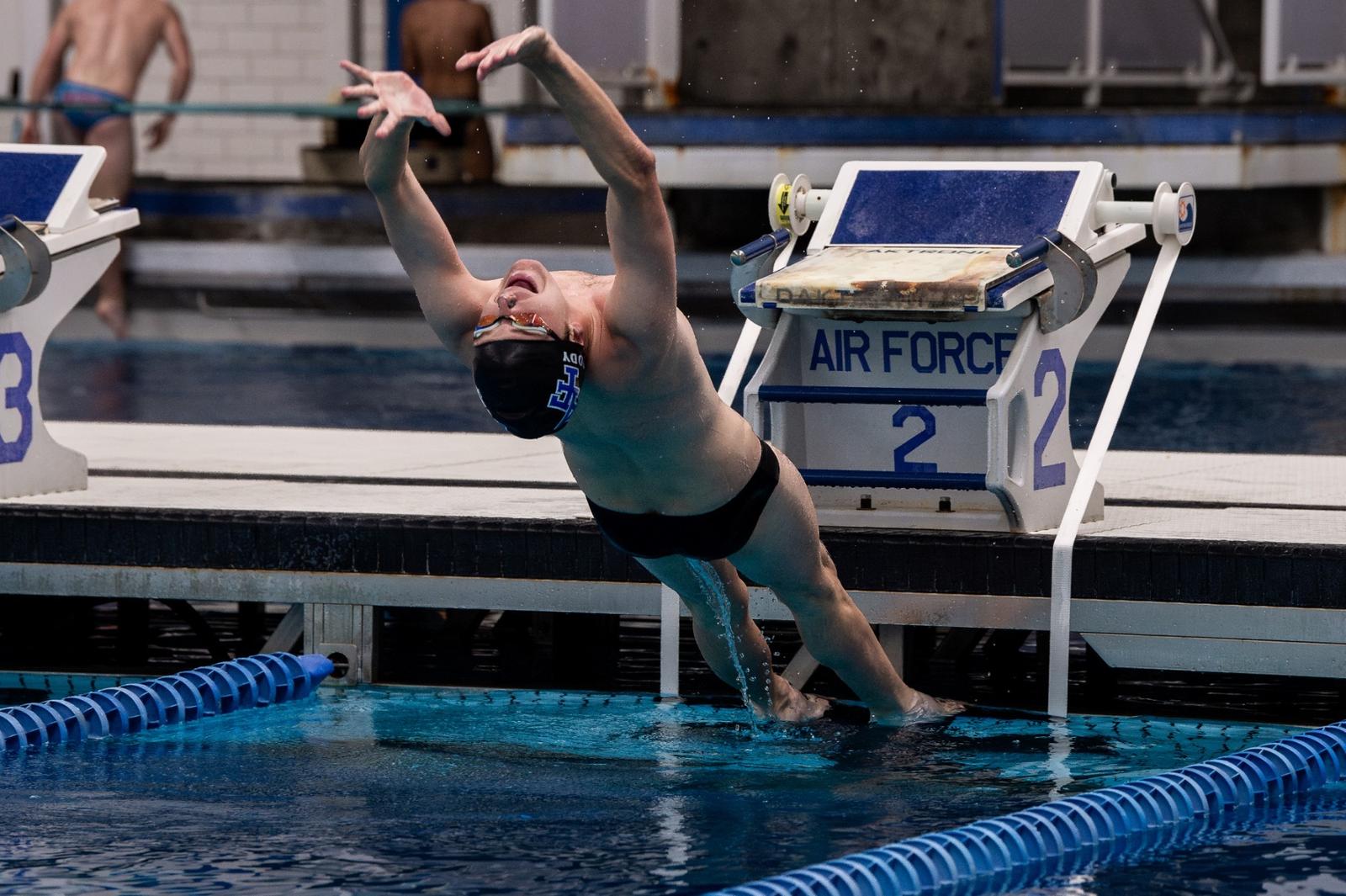 Adrian Romej Men's Swim to take part in Art Adamson Invitational - Air Force Academy ...
