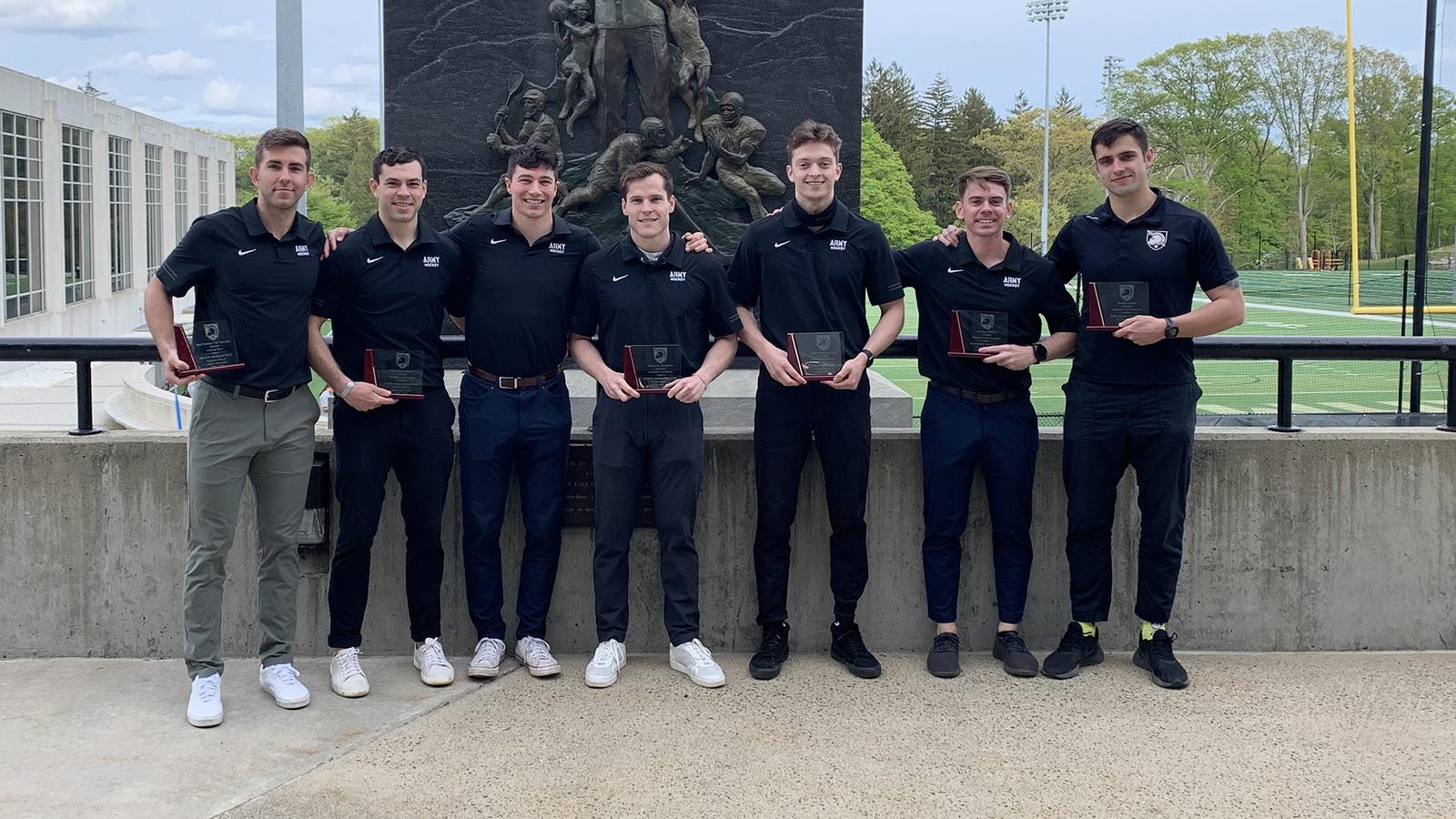 Coach Riley Army Hockey Celebrates Season at Team Banquet - Army West Point