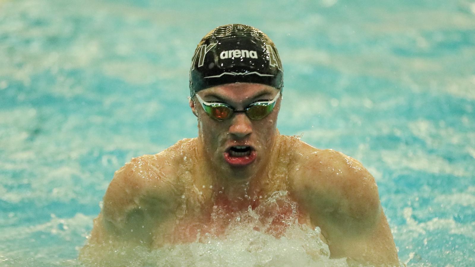 Adrian Romej Swimming & Diving Dominates in Season Opening Tri-meet Against Marist ...