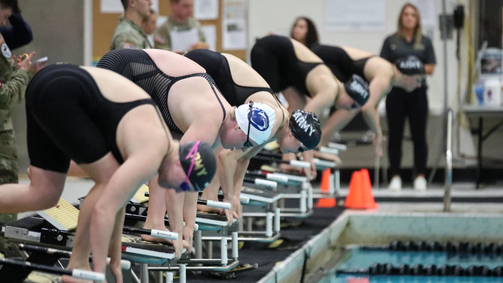Diving Split Friends Swimming & Diving Splits Meet Against Penn State, Women Win 170-125 ...