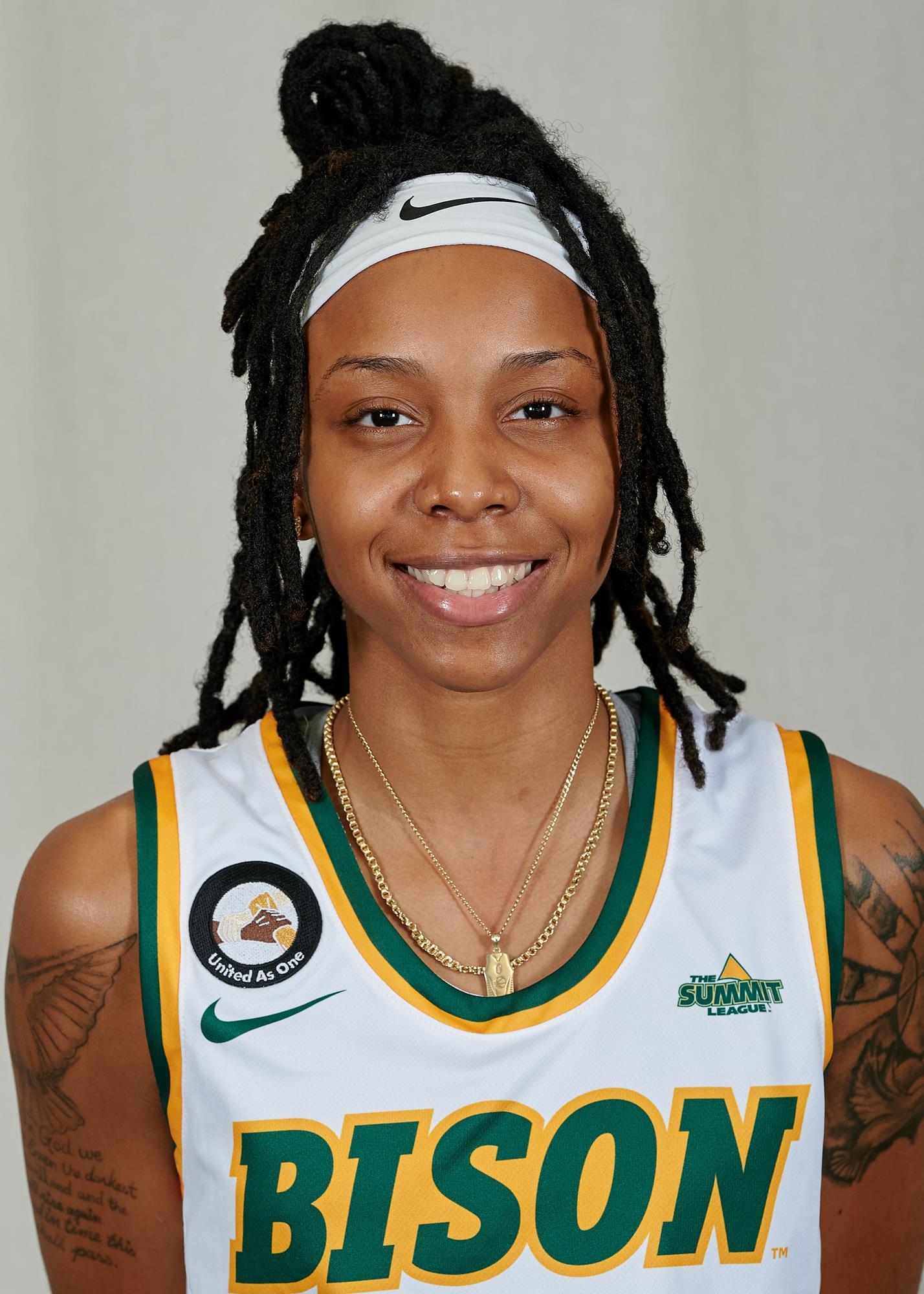 Reneya Rapper Reneya Hopkins - 2021-22 - Women's Basketball - NDSU