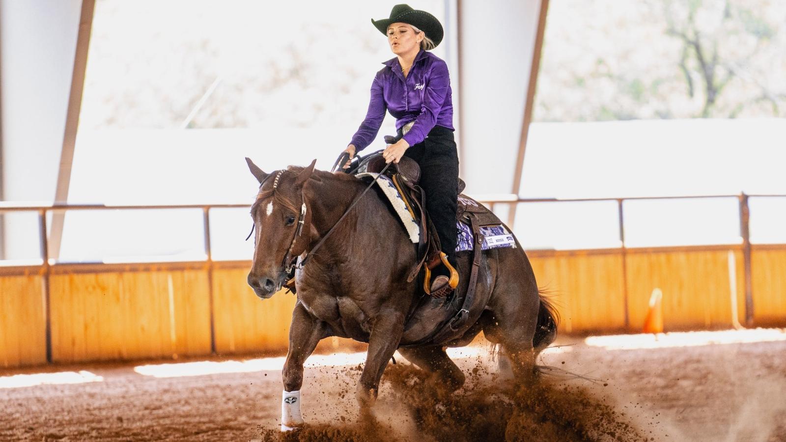 Peter Graham Rider Graham Named NCEA Reining Rider of the Year - TCU Athletics