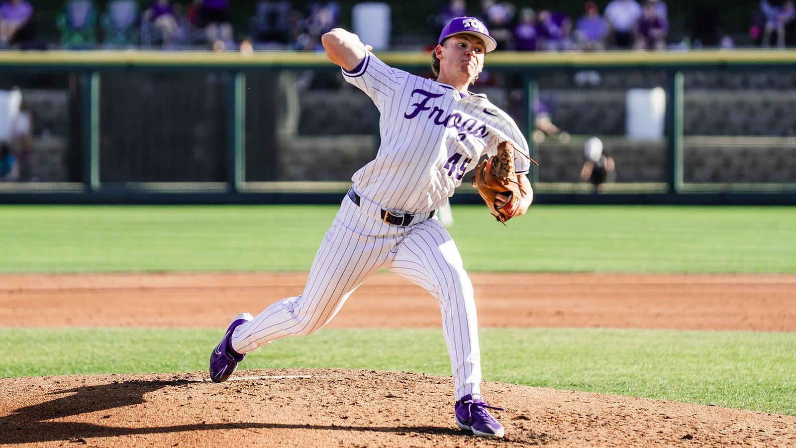 B. Davis Baseball Davis Earns Big 12 Weekly Accolades - TCU Athletics